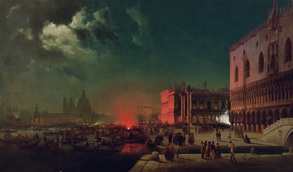 Serata a Venezia - Museo d'Arte Moderna di Ca' Pesaro, Venezia
